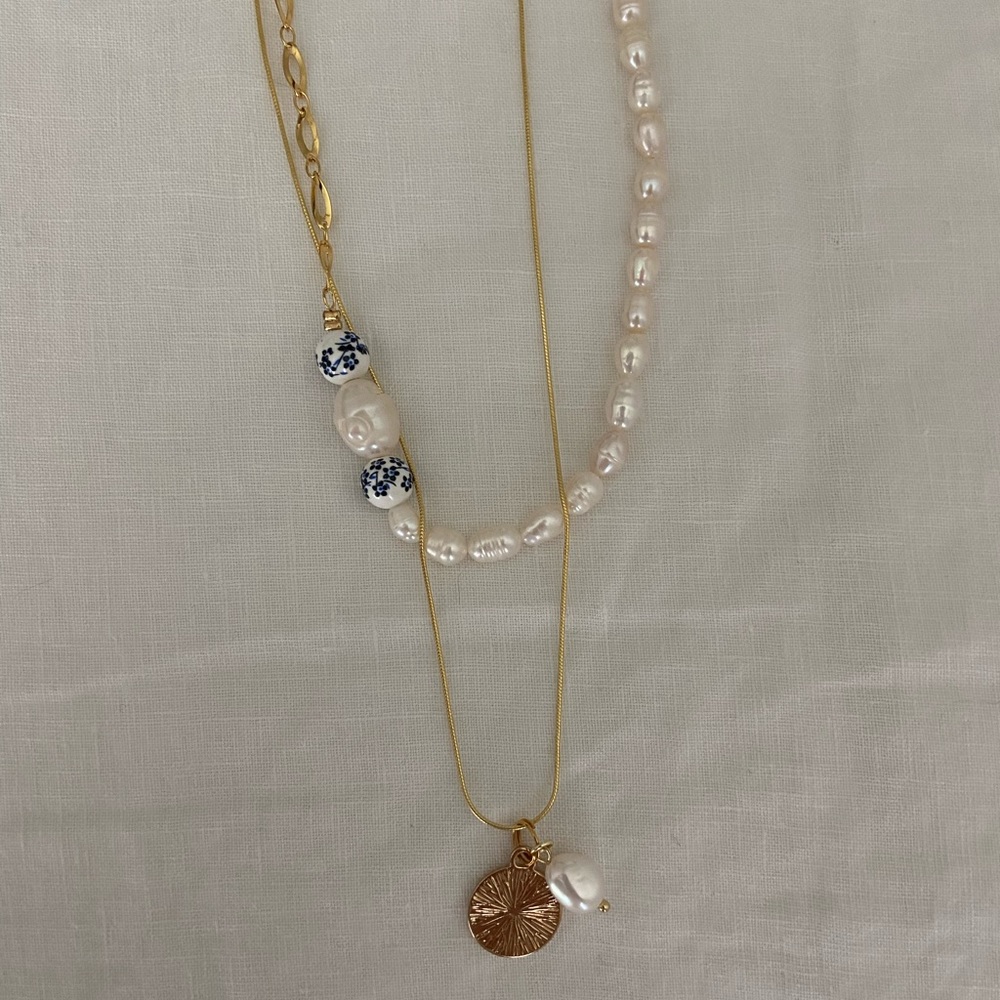 Layered necklace